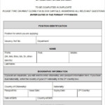 10 HR Application Forms HR Templates Free Premium Templates