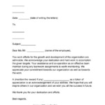 49 Printable Employee Recognition Letters 100 FREE TemplateLab