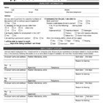 50 Free Employment Job Application Form Templates Printable