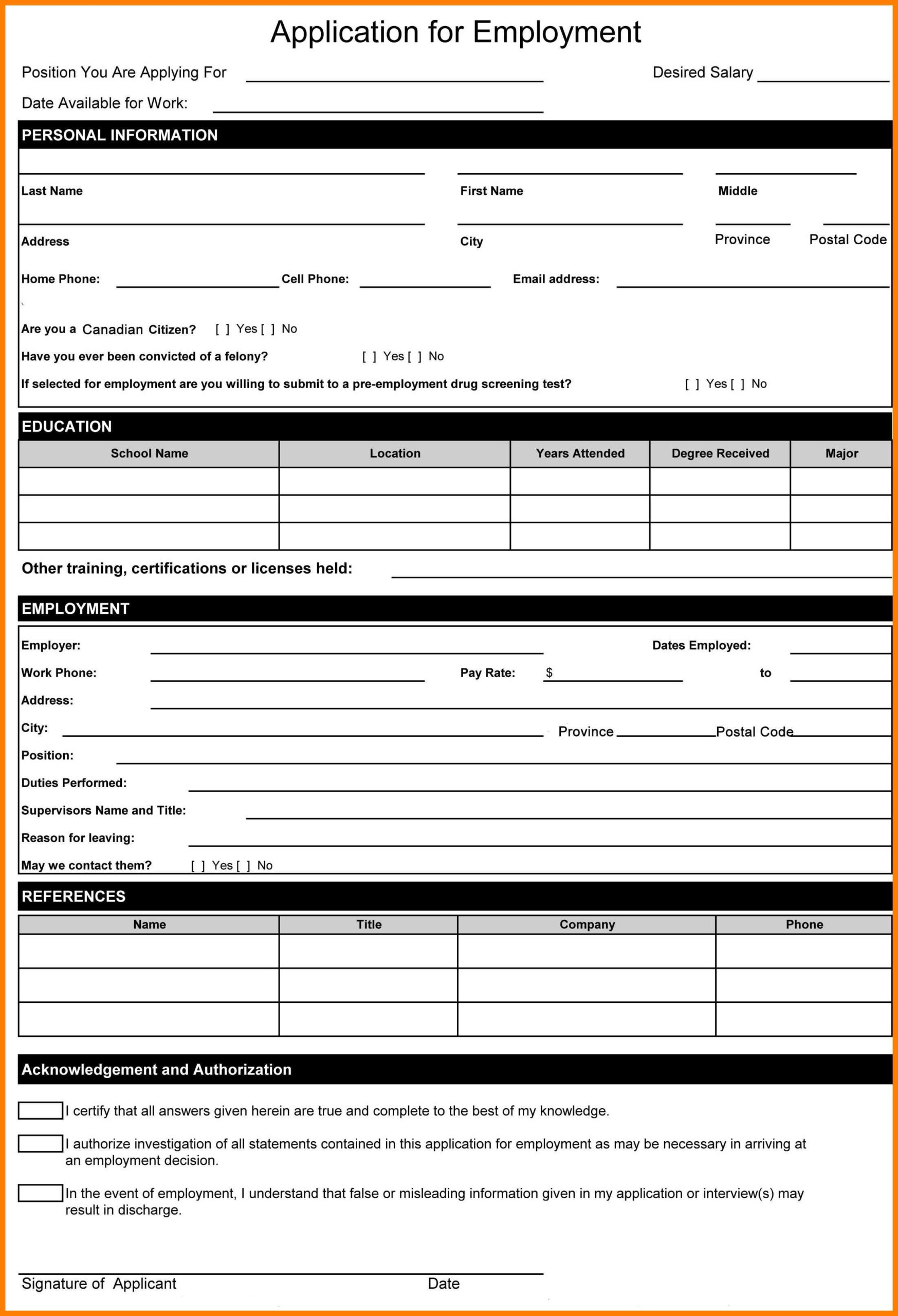 Biodata Sample Form Applicants Forms Templates Word Basic Job 