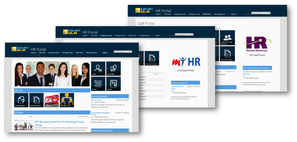 Business HR Portal Software Sharepoint Systems