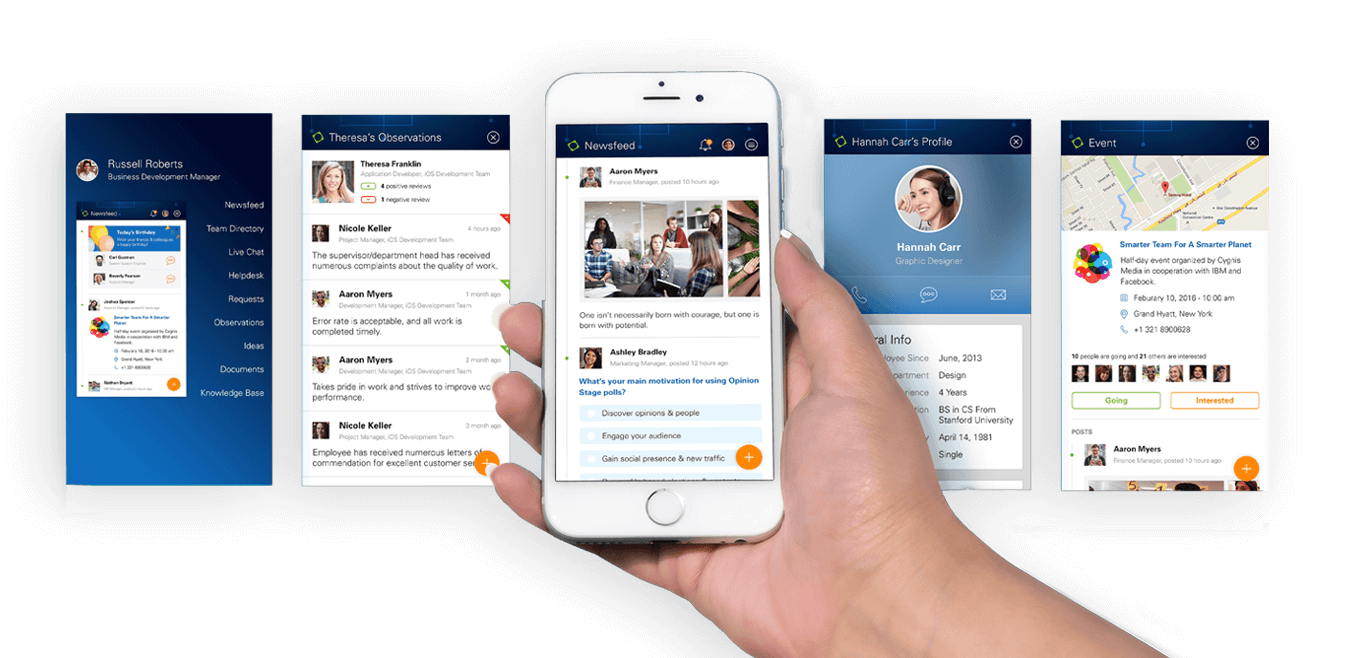 Employee Engagement HR Mobile Application