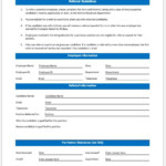 Employee Referral Form Templates MS Word Excel Templates