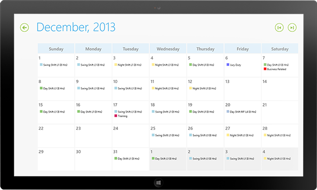 Employee Scheduling Software For Windows PCs Tablets Snap Schedule