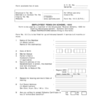 Employees Pension Scheme 1995 Form Sample Free Download