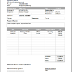 Expense Claim Form Templates 9 Free Xlsx Docs PDF Samples