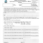 FREE 12 Sample Passport Application Forms In PDF MS Word Excel