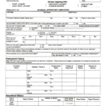 Free Printable Kids Foot Locker Job Application Form