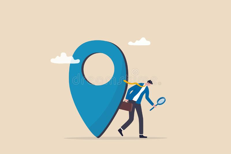 Location Search For Business Address Map Or Direction To Navigate Or