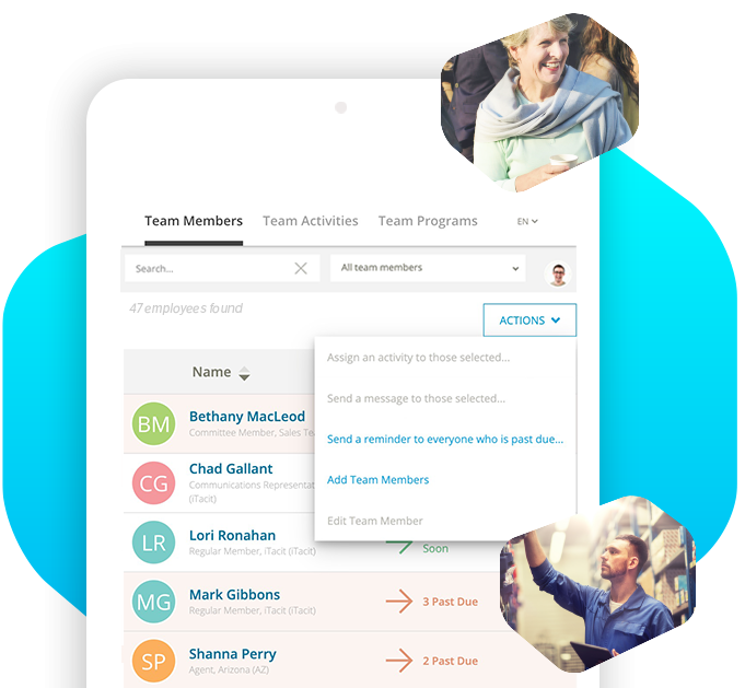 Meet ITacit Your All in One Employee Comms Tool ITacit Front Line 