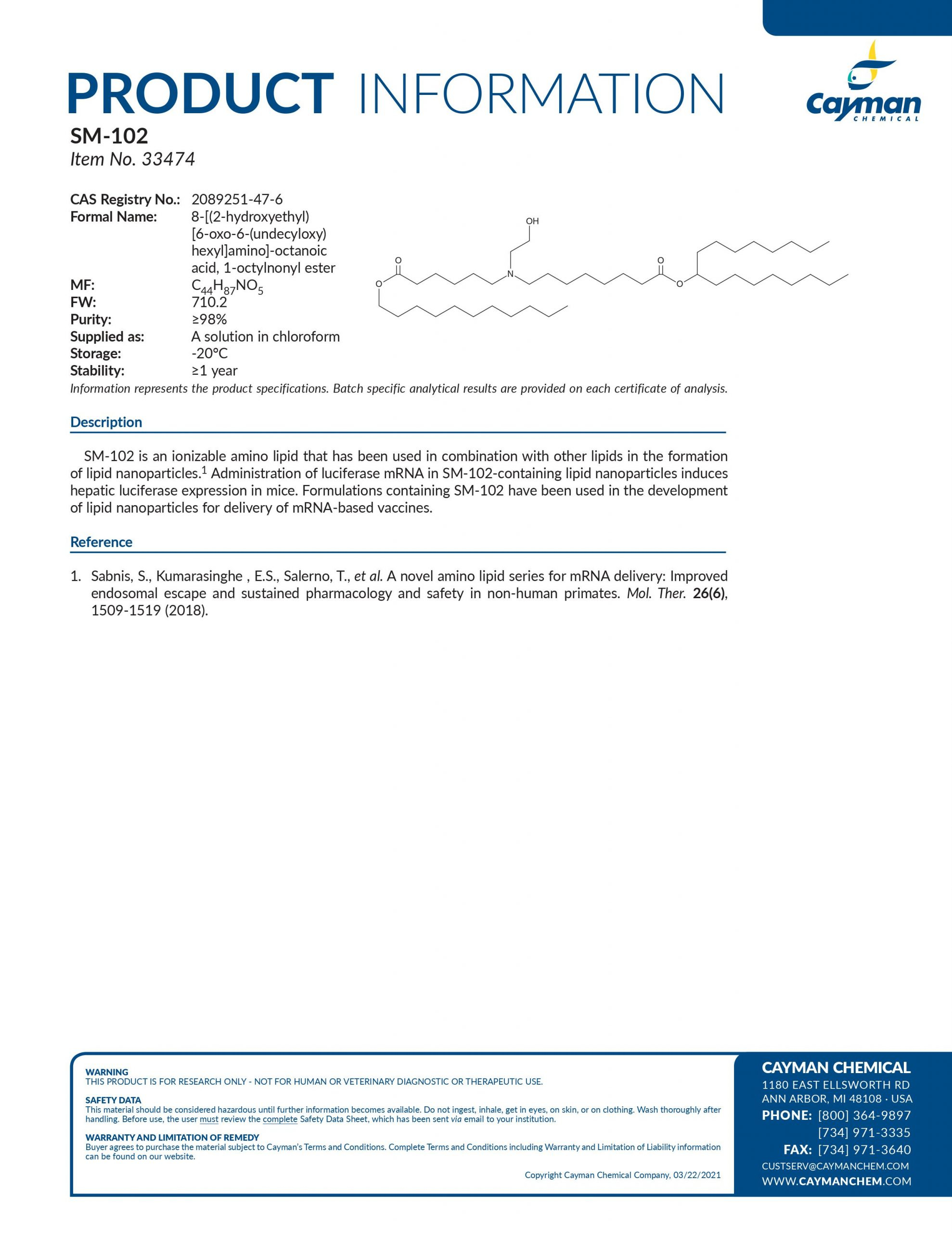 Moderna Vaccine Contains SM 102 Truth In Plain Sight