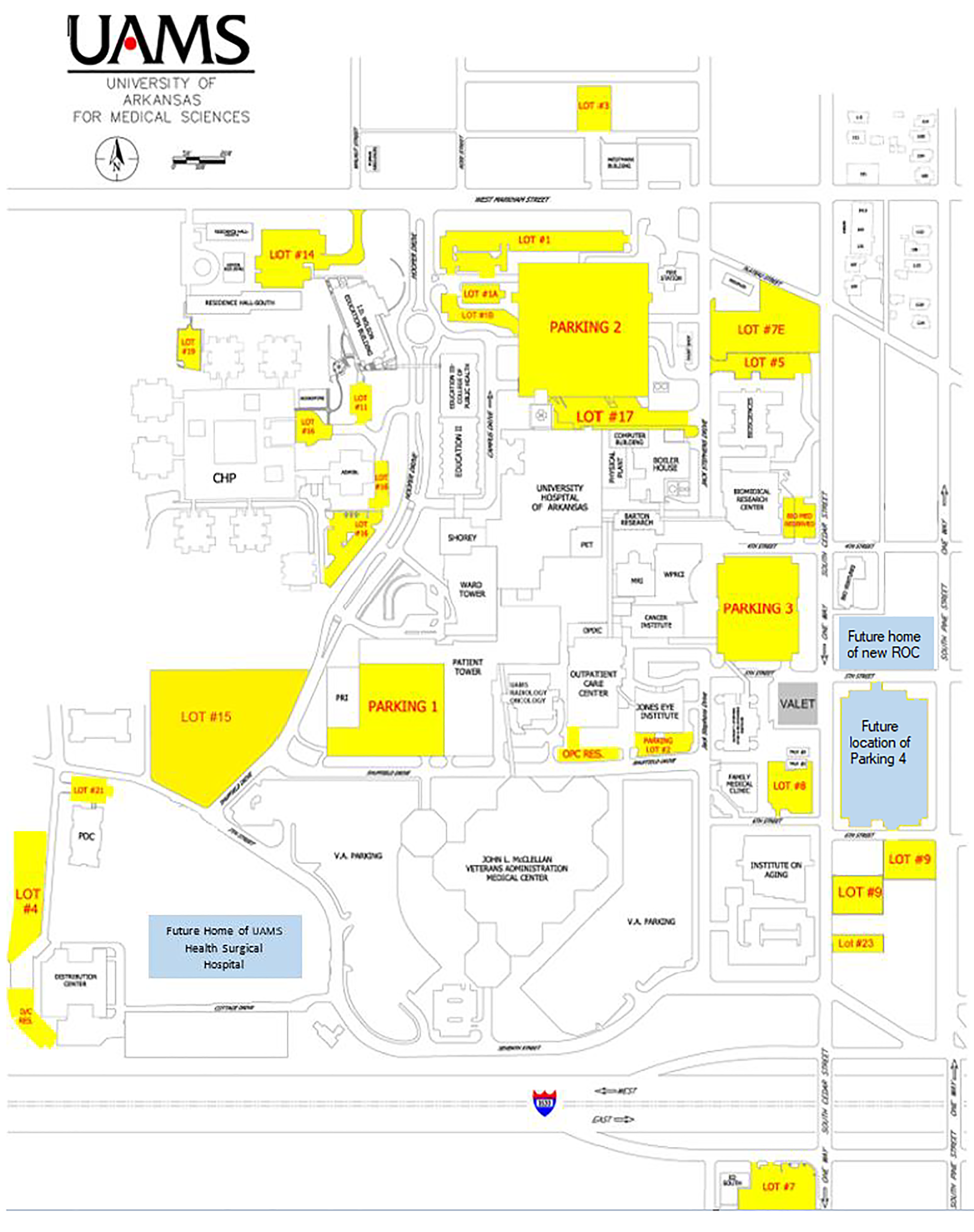 Parking Information UAMS Parking Operations