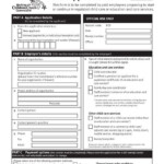 QLD Blue Card Application Form Ladybirds Dragonflies