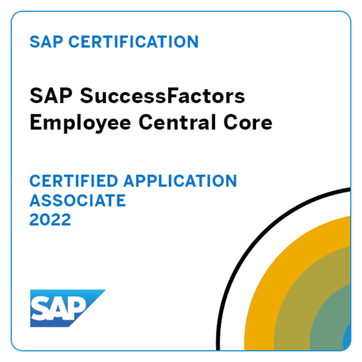 SAP Certified Application Associate SAP SuccessFactors Employee