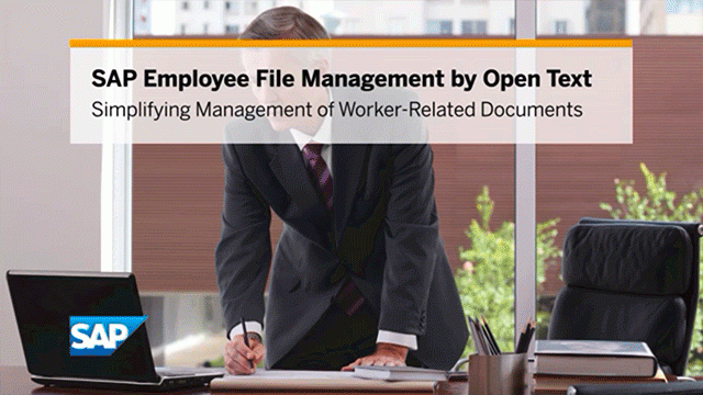 SAP Employee File Management By OpenText OpenText