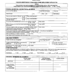 Standard 7 Eleven Store Employment Application Form Free Download