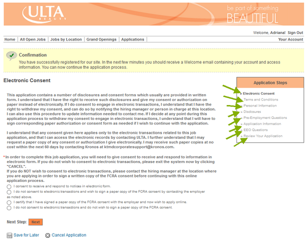 ULTA Application ULTA Career Guide 2021 Job Application Review