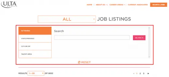 Ulta Job Application Apply Online