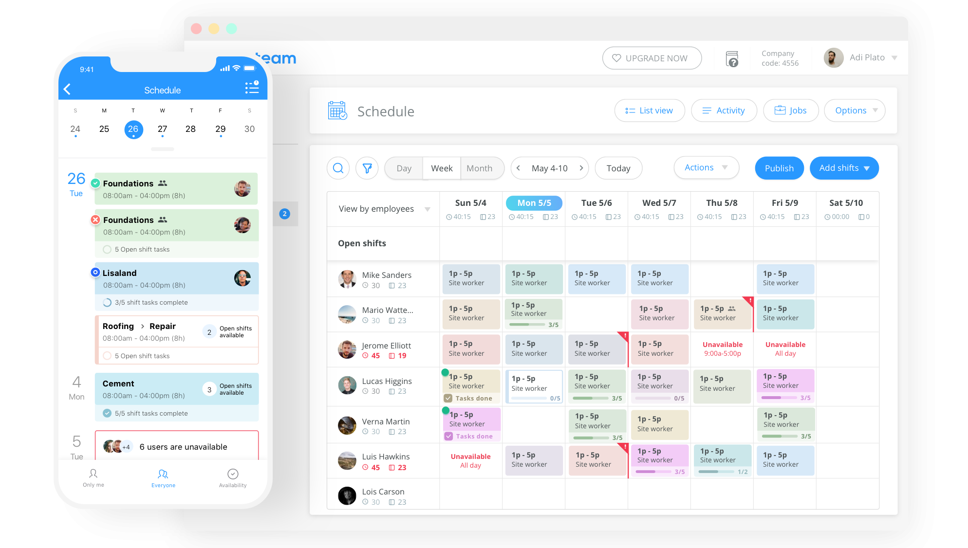 World s Best Free Employee Scheduling App Connecteam