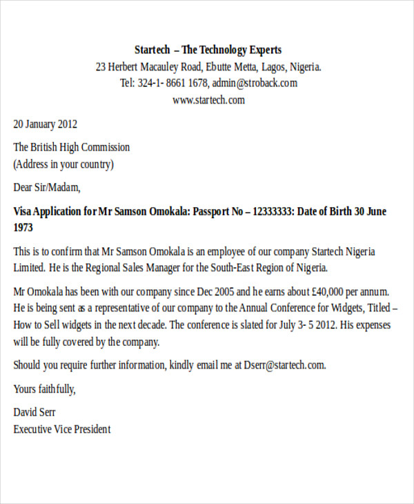 Application Letter Sample In Nigeria Format Of Job Application Letter 