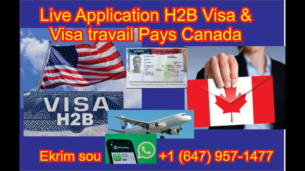 Application Visa Visa H2B H2A Visa Work Canada YouTube