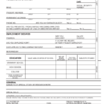 Blank Job Application Form Samples Download Free Forms Templates In