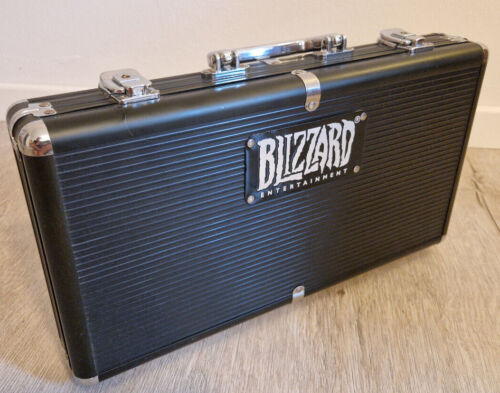 Blizzard Employee Poker Case Set Blizzcon World Of Warcraft Diablo 