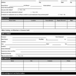 Employee Application Form Template Free Best Of 50 Free Employment Job