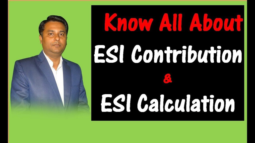 Employee State Insurance Know How To Calculate ESI And ESIC Contributio 