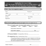 Fmla Application Fill And Sign Printable Template Online US Legal Forms