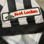 Foot Locker Employee Uniform Shirt Referee Polo Small S Black White