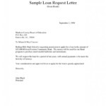 Formatting Loan Application Letter Template Business Format