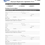 FREE 12 Sample Employee Application Forms In PDF MS Word Excel