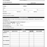 Free Printable Job Application Template Printable Templates