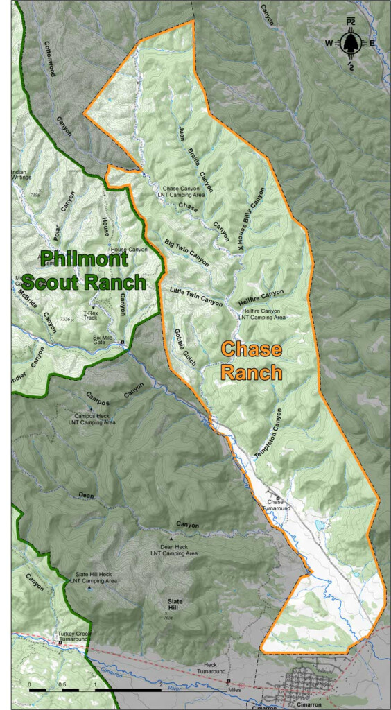 Map Philmont Scout Ranch