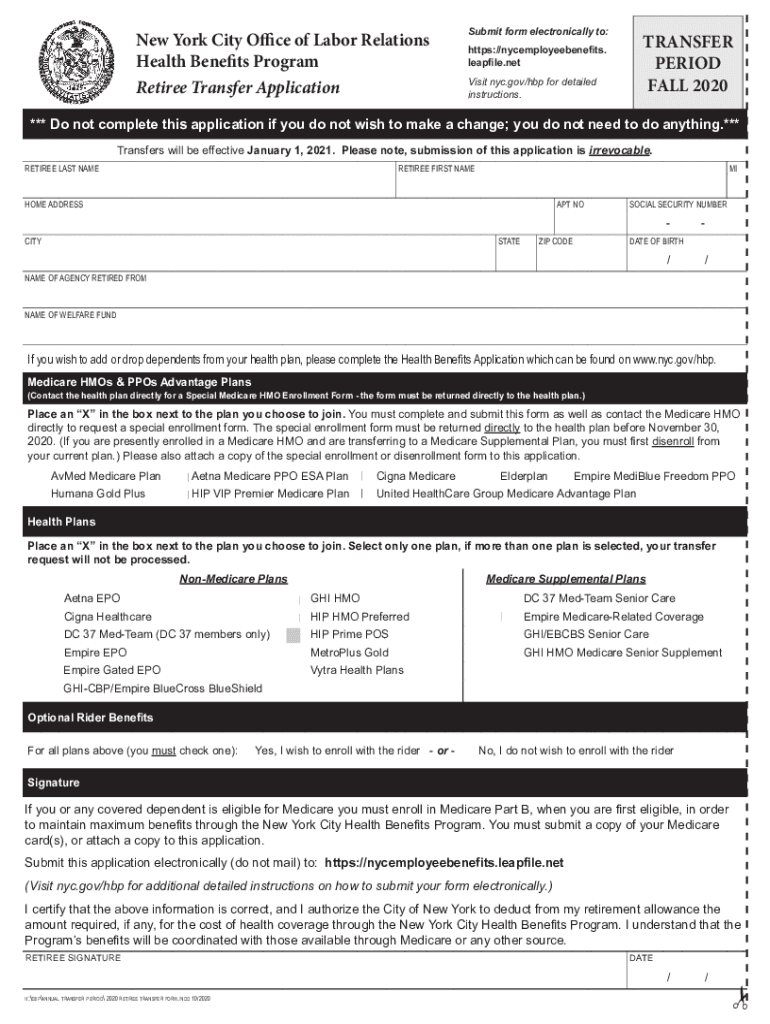 Nycemployeebenefits Leapfile Net Fill Out Sign Online DocHub