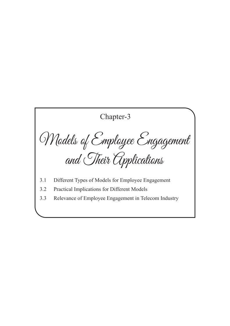 PDF Chapter 3 Models Of Employee Engagement And Their Applications