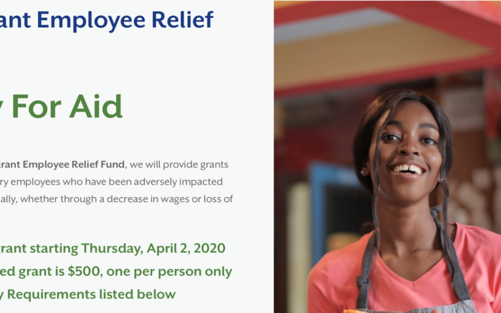 Restaurant Employee Relief Fund ServeBridge