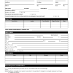 Sample Employment Application Form Template Edit Fill Sign Online