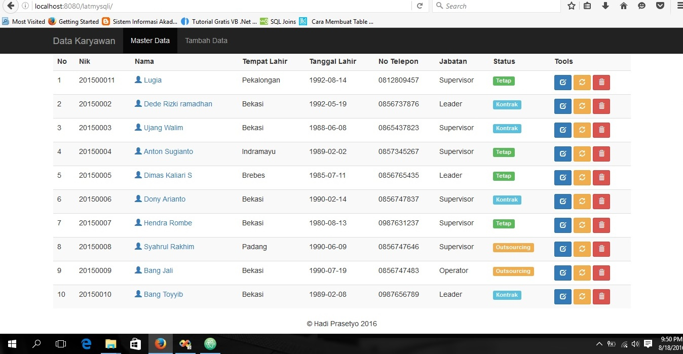 Source Code Aplikasi Penggajian Karyawan Dengan Delphi Beinyucom Images