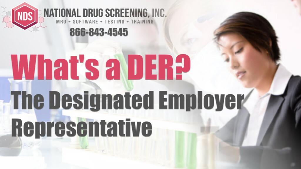 What Is A DER The Designated Employer Representative YouTube